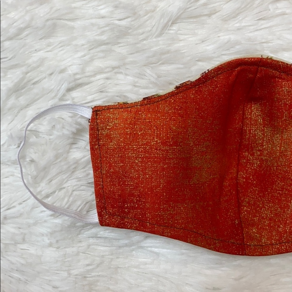 HANDMADE Fall Leaf Mask - Picture 6 of 7